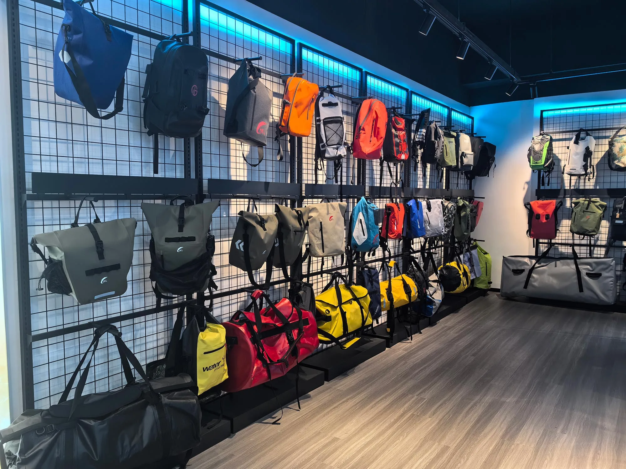 Waterproof Bags Manfacturer Show Room