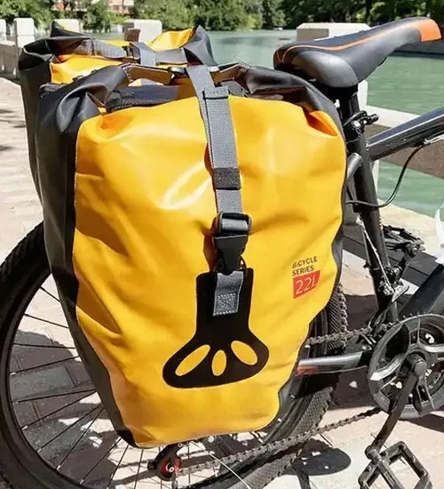 Fabricante de bolsas impermeáveis 7 Bolsa de bicicleta por atacado para uso externo