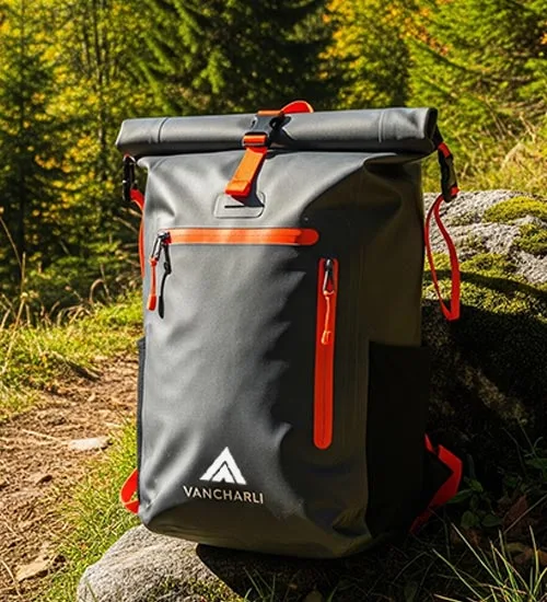 Fabricante de bolsas impermeáveis 2 Mochila impermeável para atacado com serviços OEM e ODM.