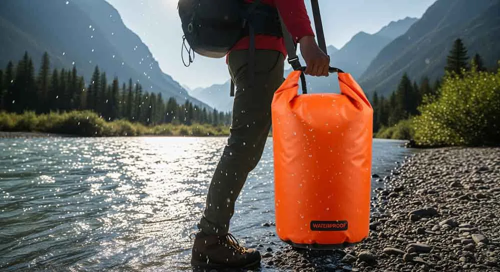 Casos de uso para equipaje impermeable