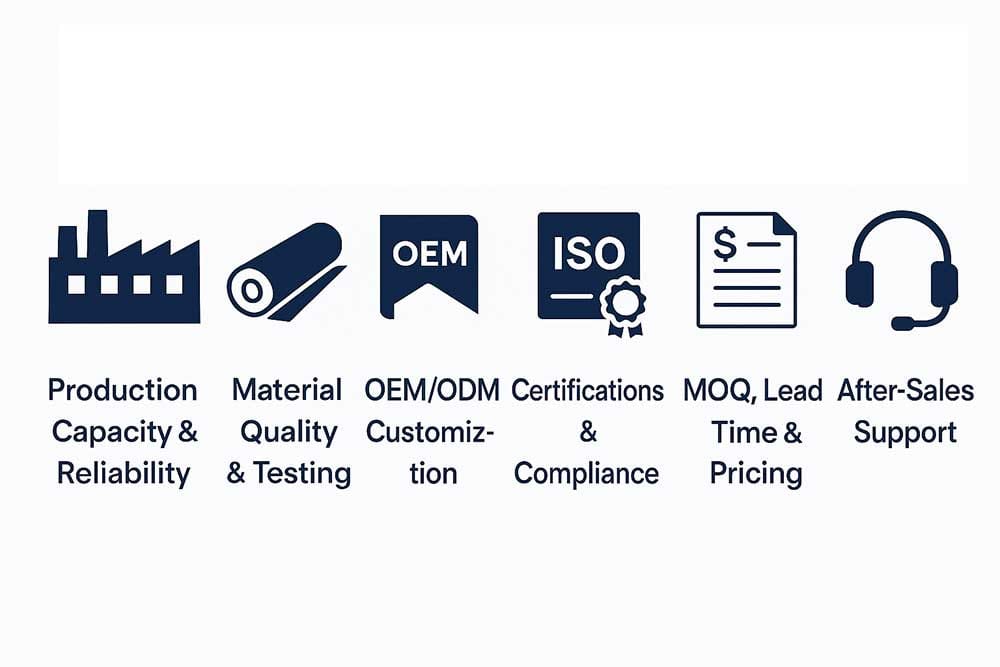 Key Selection Criteria for Waterproof Bag Manufacturers