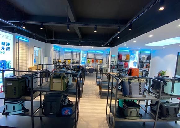 Show Room Of Waterproof Bag Manufacturer