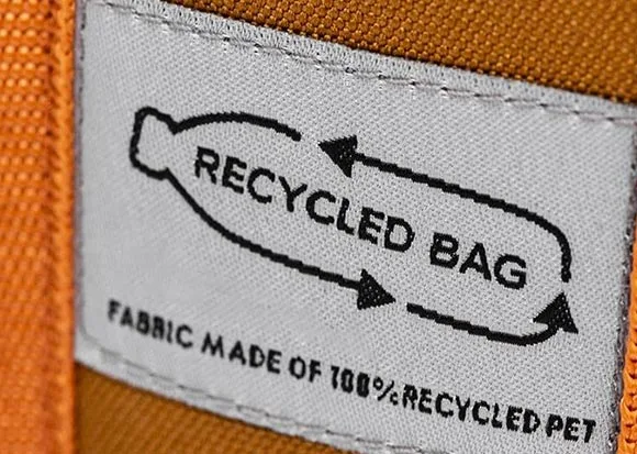 Recyceltes Material für Taschen