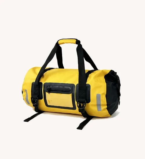 Sacos de viagem impermeáveis por atacado 4 Bolsa estanque flutuante amarela para caiaque (venda por atacado)