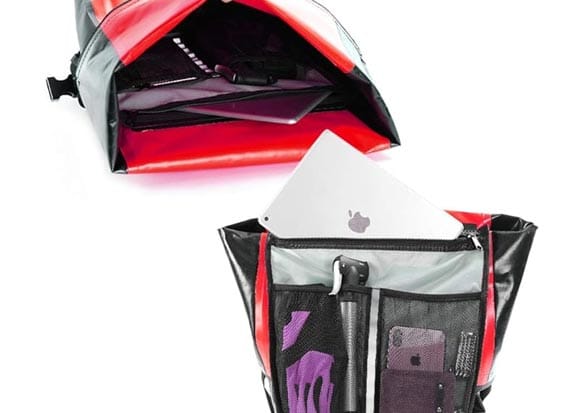 Detail Of Waterproof Bicycle Pannier Bag Backpack