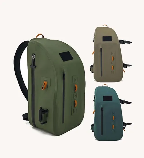 Borsa da pesca impermeabile 7 Kit da pesca a mosca impermeabile all'ingrosso
