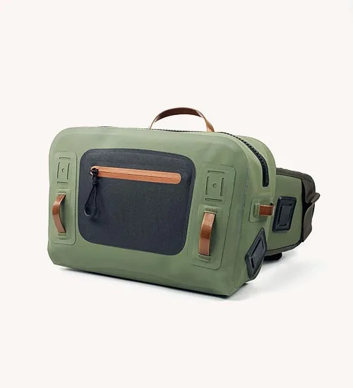 Borsa da pesca impermeabile 3 Marsupio da pesca a mosca completamente impermeabile in TPU, vendita all'ingrosso.