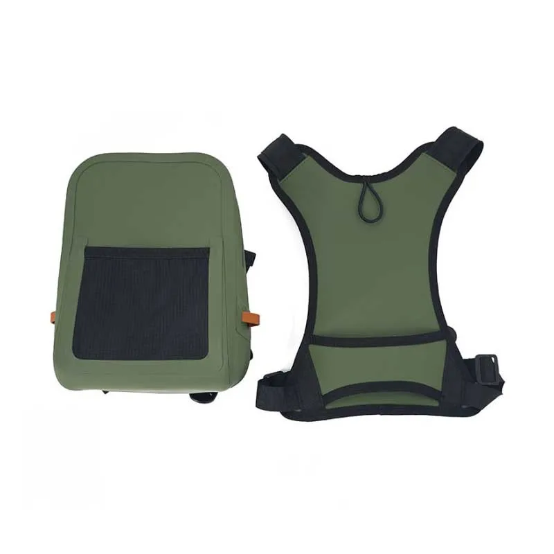 Mochila de pesca com mosca em PVC personalizada - Fábrica de equipamentos à prova d'água OEM/ODM