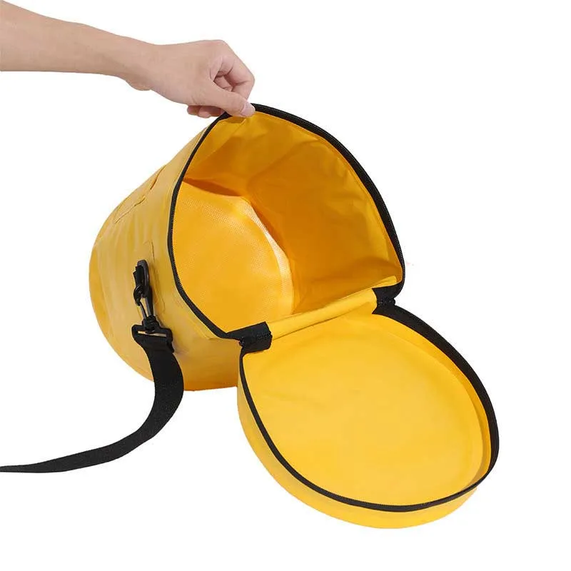 Seau étanche pliable personnalisé en gros