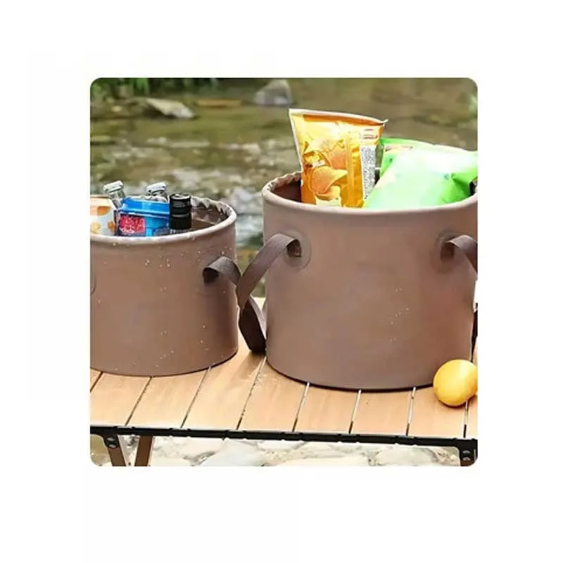 Cubo plegable de 20 litros al por mayor | Almacenamiento de agua duradero para exteriores