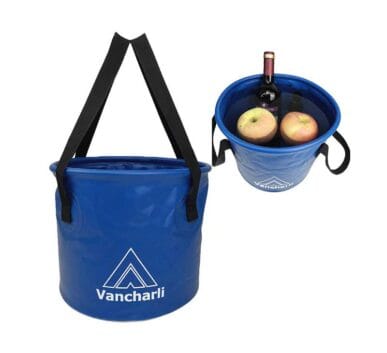 Waterproof PVC Folding Bucket For Picnic