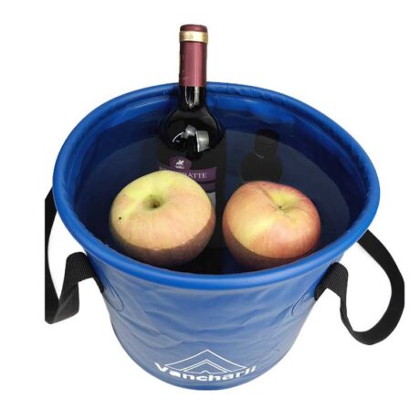 Waterproof PVC Folding Bucket For Picnic