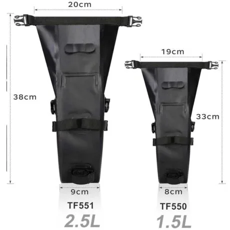 Bolsa para sillín de bicicleta, impermeable, para ciclismo