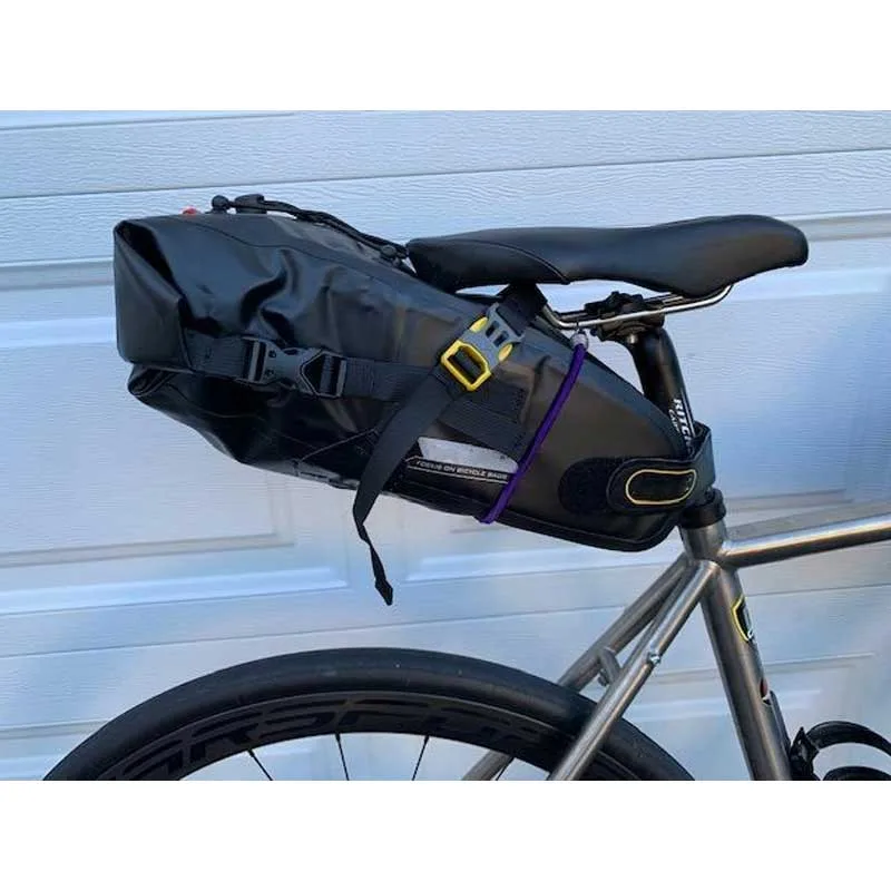 Bolsa para sillín de bicicleta, impermeable, para ciclismo