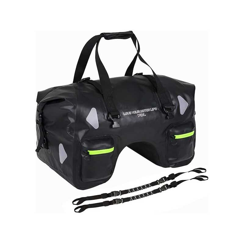 Premium Waterproof 50L Motorcycle Tail Bag