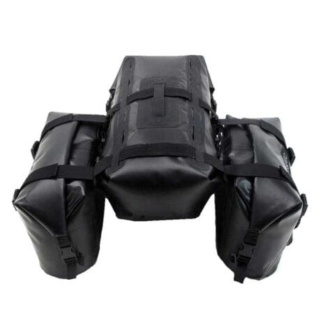 Modular 68L Waterproof Motorcycle Dry Bag System