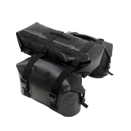 Système de sac étanche modulaire pour moto de 68 L