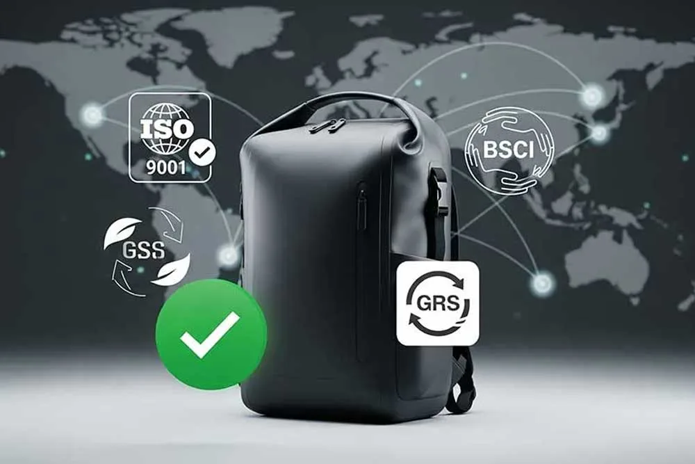 Certifications à prendre en compte lors du choix d'un fabricant de sacs étanches
