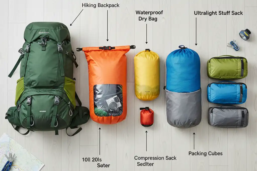 Drying Bags vs Storage Bags for Backpacking and Hiking