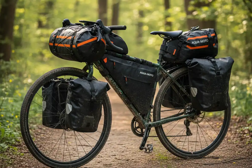The difference between a bicycle saddle bag and a bicycle bag