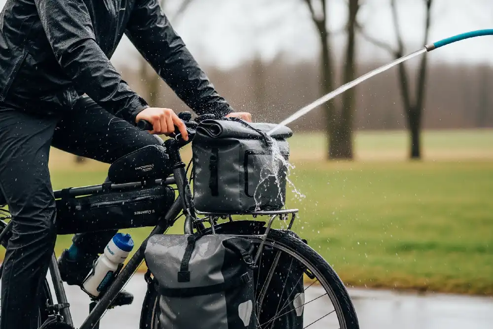 What Cyclists Should Know About Waterproof Bag Testing
