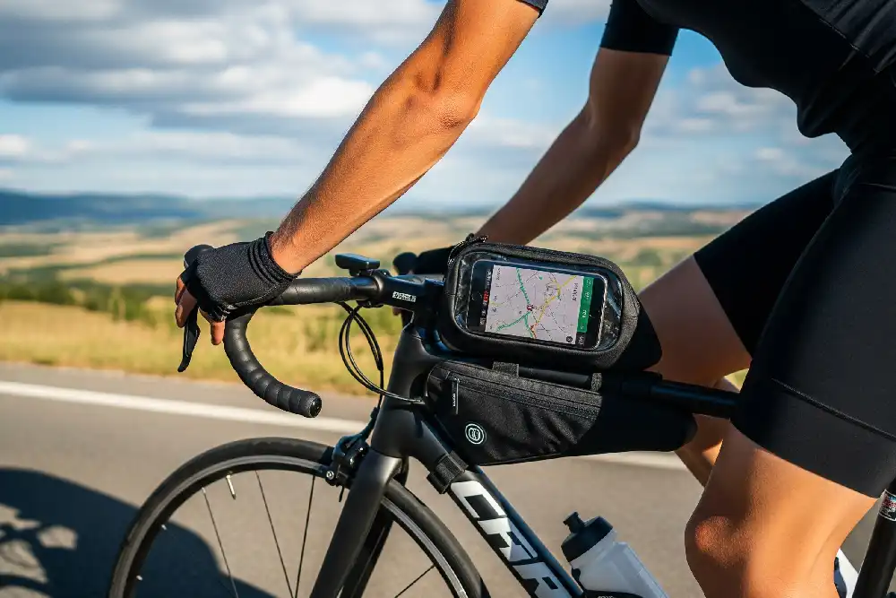Where to put your bicycle bag while riding