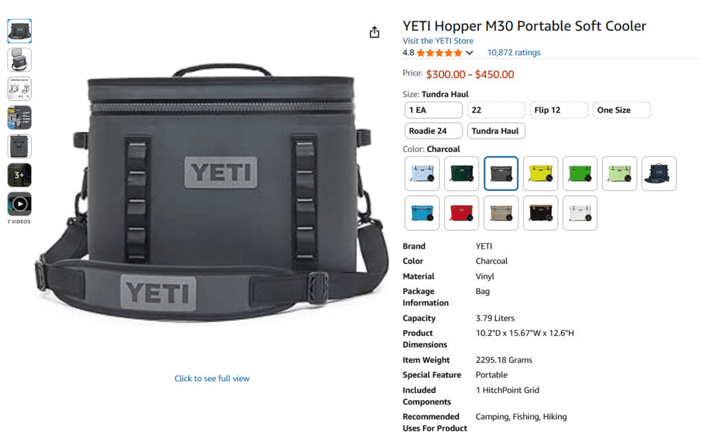 YETI Hopper Flip 18