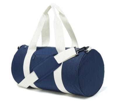 Chic Two-Toned Workout Duffel Bag