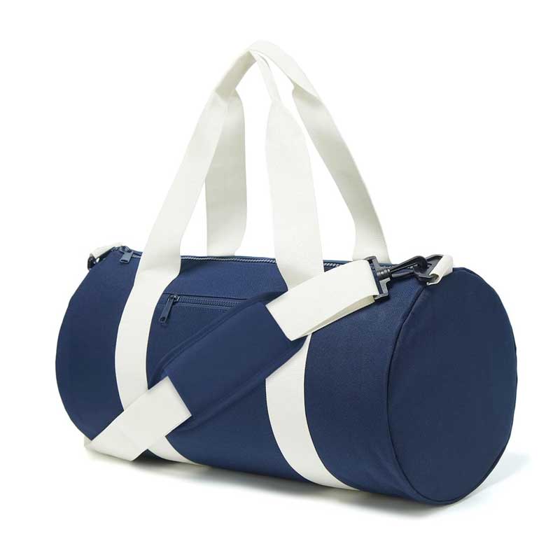 Chic Two-Toned Workout Duffel Bag