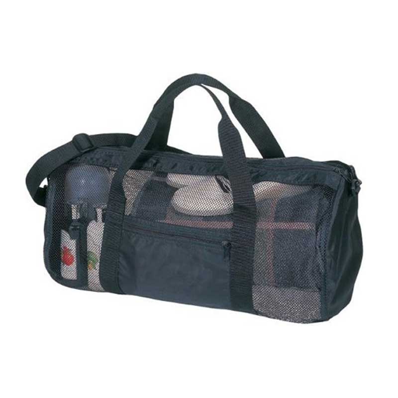 600D Sport Gym Mesh Bag with Quick-Dry Design