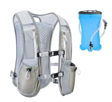 Gilet di idratazione leggero per la corsa - Capacità 5L con compatibilità con sacca da 1.5L