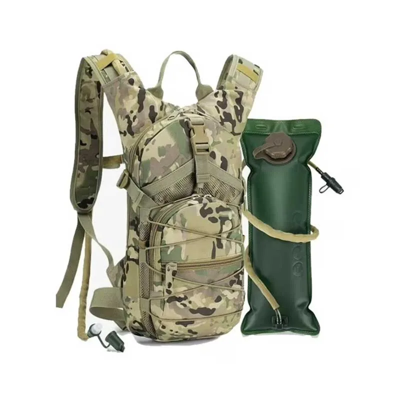 Taktischer Trinkrucksack mit 3-Liter-Wasserblase