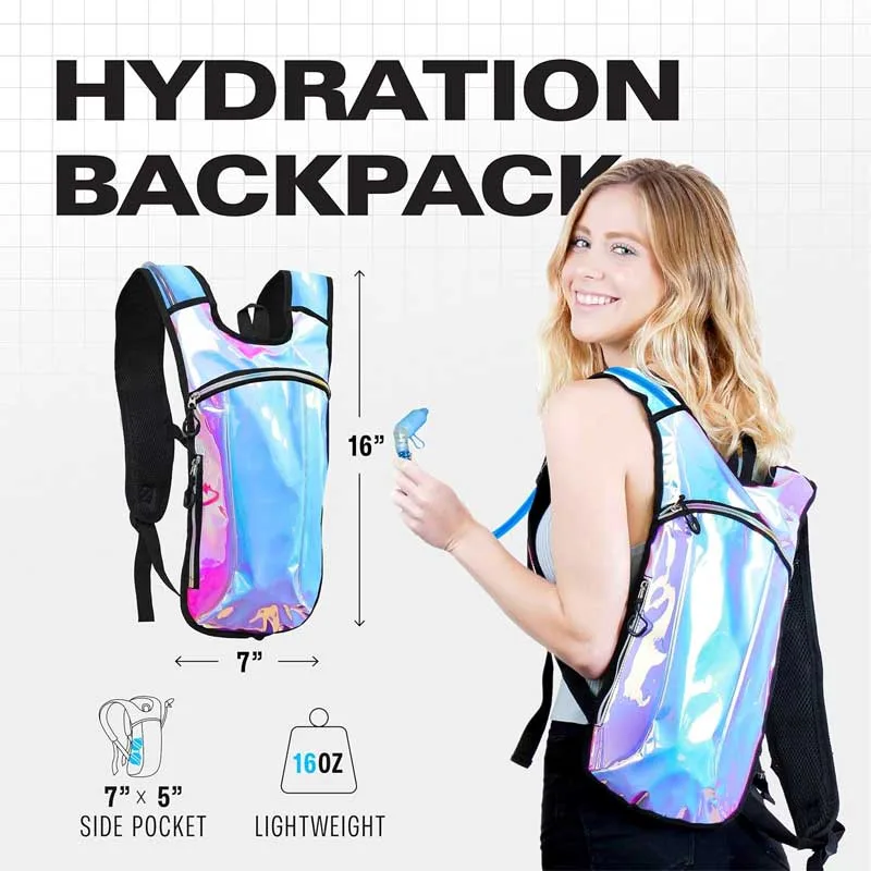 Mochila Hydro Pack divertida y ligera con depósito de 2 l sin BPA