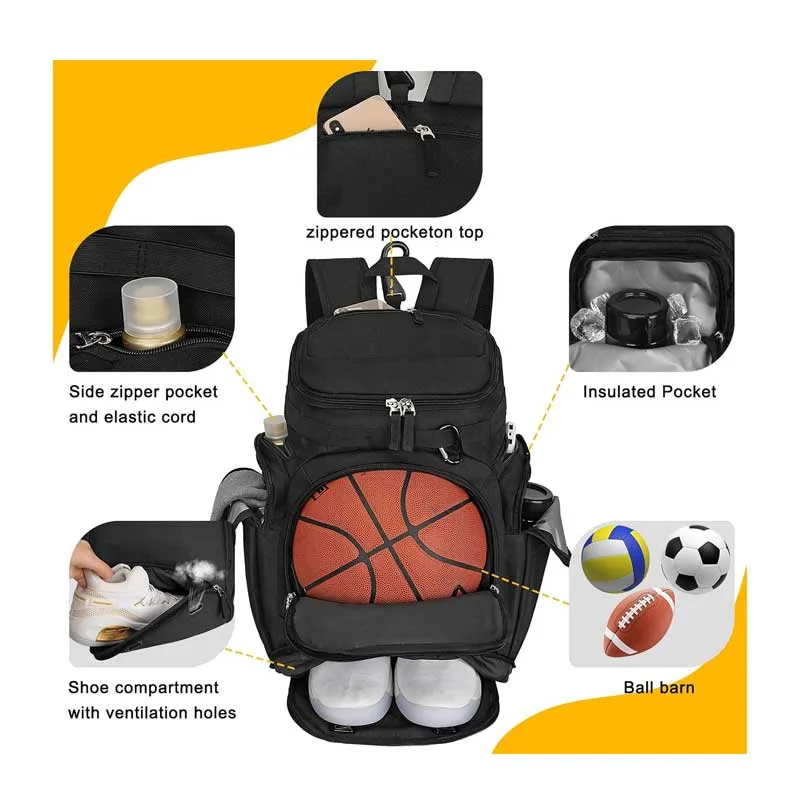 Mochila de baloncesto multifuncional - 32L,
