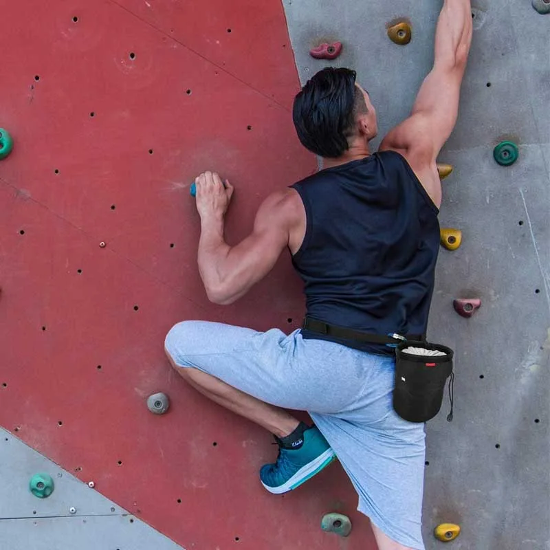 bolsa de magnésio para escalada em nylon impermeável