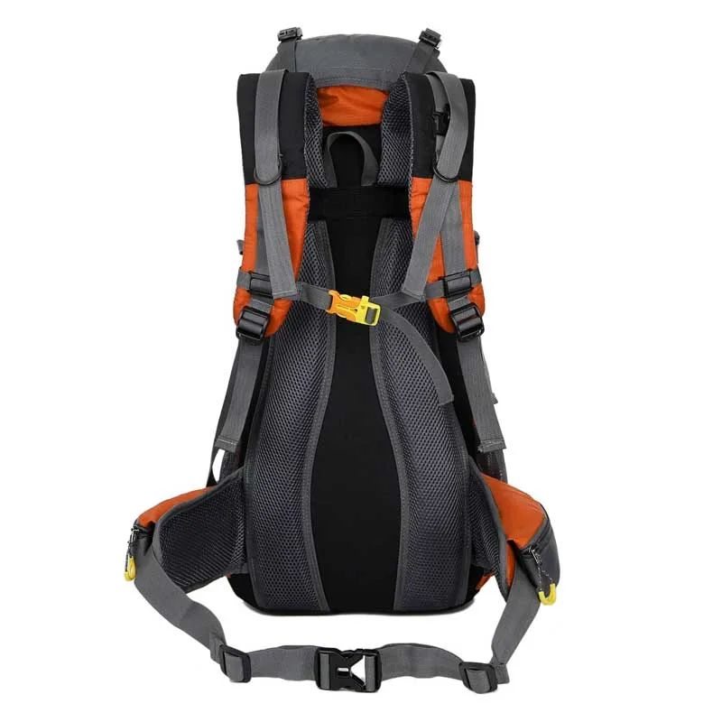 50-Liter-Wanderrucksack im Großhandel – S-förmige Tragegurte, strapazierfähig, Regenhülle