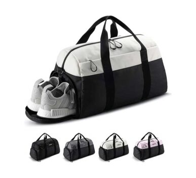 Waterproof 40L Two-Tone Fitness Duffel Bag