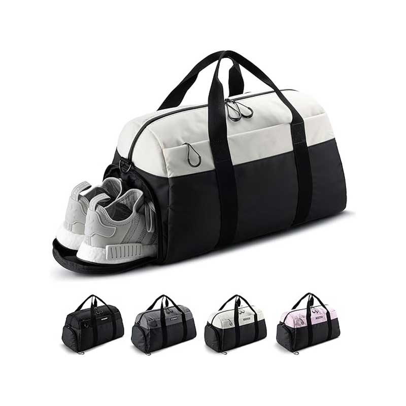 Waterproof 40L Two-Tone Fitness Duffel Bag