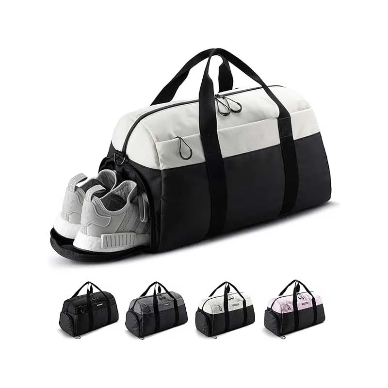 Bolsa de ginástica impermeável bicolor de 40 litros
