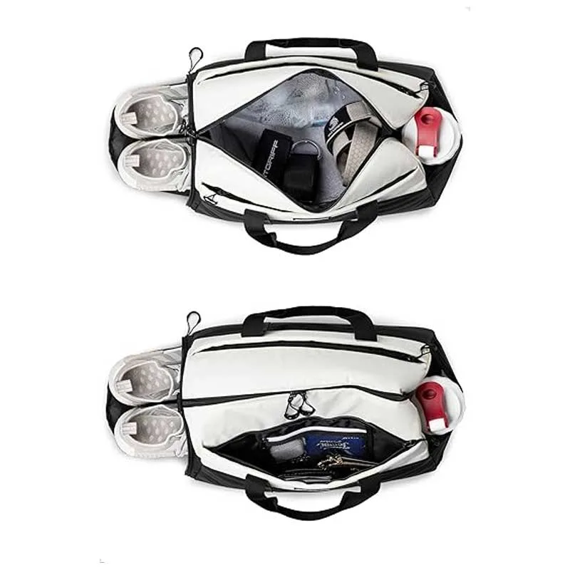 Bolsa de ginástica impermeável bicolor de 40 litros