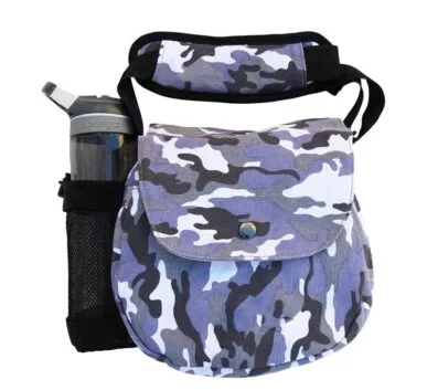 Bolsa de disc golf pequeña para principiantes con estampado de camuflaje al por mayor