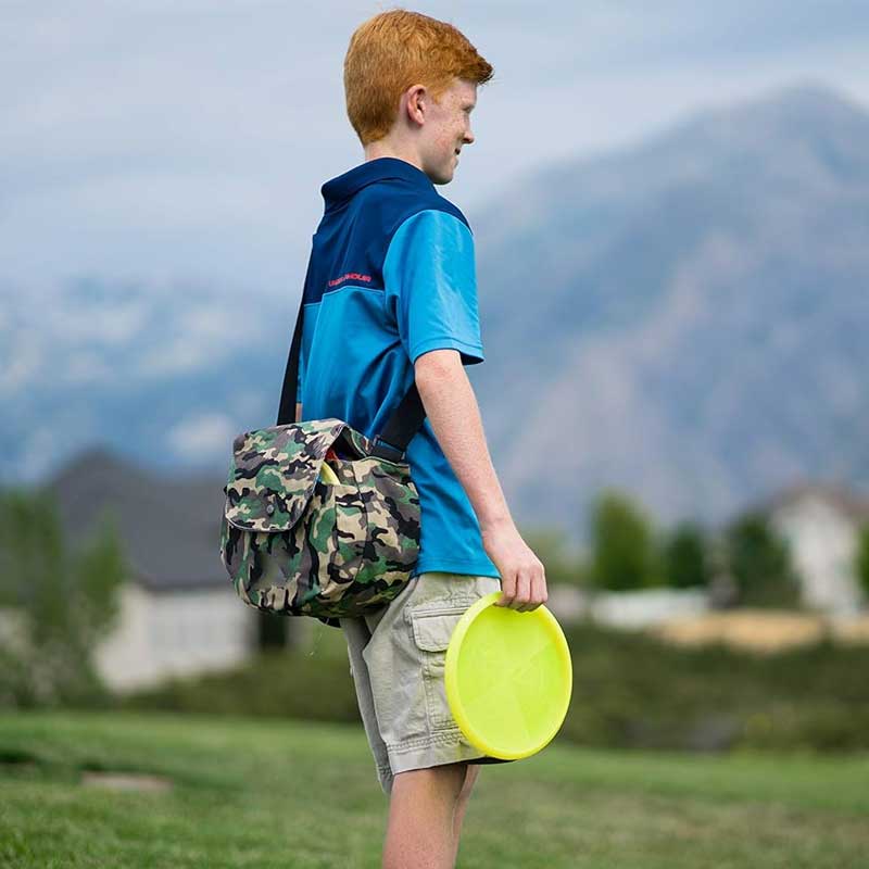 Wholesale Camo Beginner Small Disc Golf Bag