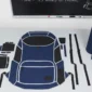 How much fabric is needed to make a bag 85x85