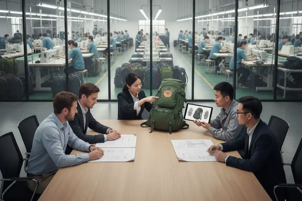 How to cooperate with Chinese outdoor bag manufacturers