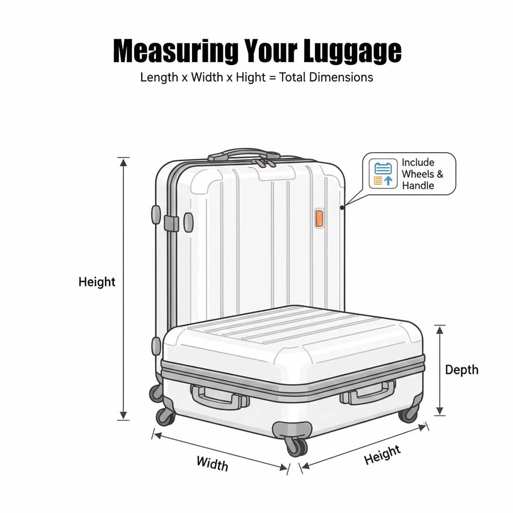 Measure Luggage Size