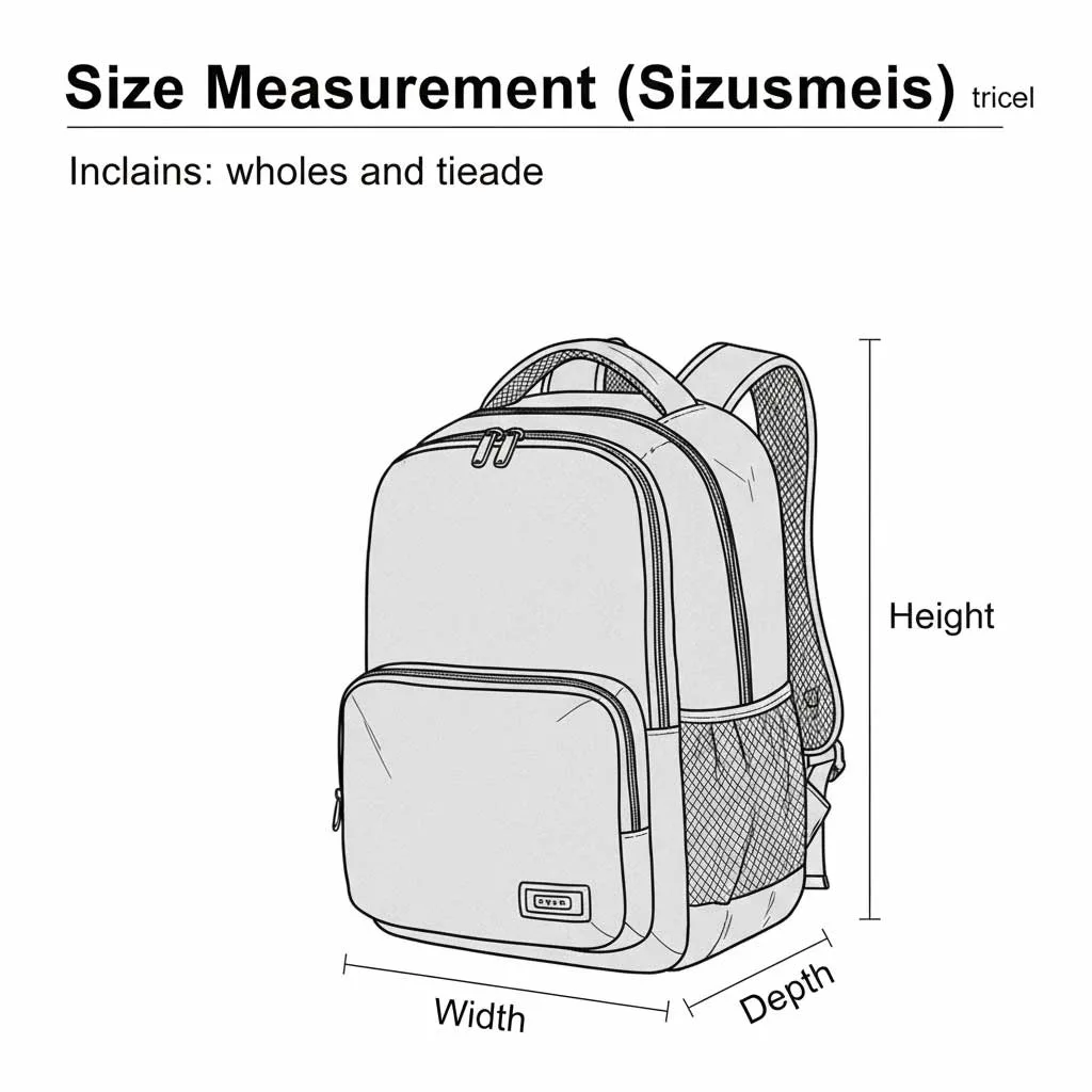 Guide des tailles standard de sacs à dos pour un usage quotidien 4 mesure de la taille