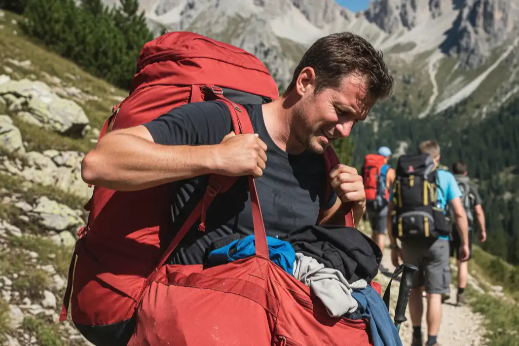 The impact of inappropriate backpacks on hiking performance and health