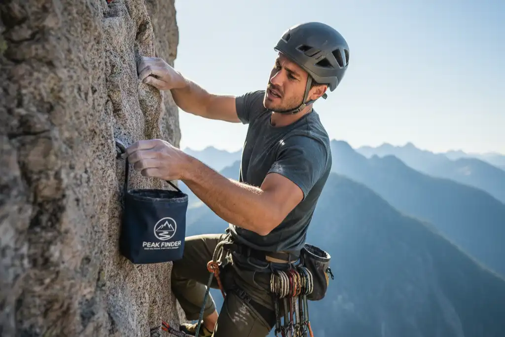 Why does every climber need a personalized powder bag
