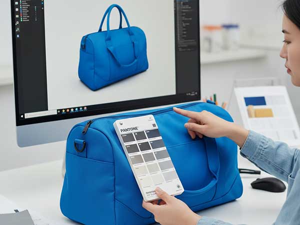 Color & Finish Options for Sport Gym Duffel Bag