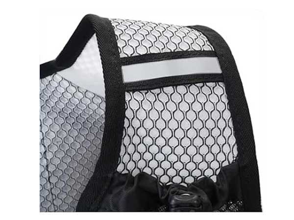 hydration backpack with high-Visibility Safety Elements